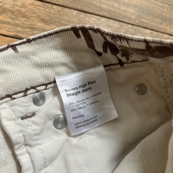 Reformation Jeans Sonora High Rise Straight Leg - Picture 4 of 5